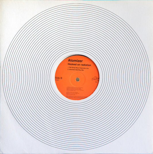 Atomizer - Hooked On Radiation vinyl record, 12" (Very Good Plus (VG+)) | Lulo Records
