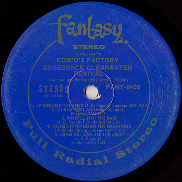 Creedence Clearwater Revival : Cosmo's Factory (LP, Album)