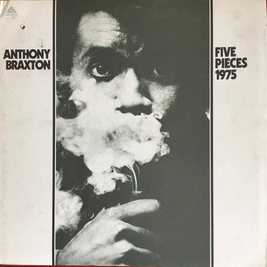 Anthony Braxton : Five Pieces 1975 (LP, Album, Promo, PRC)