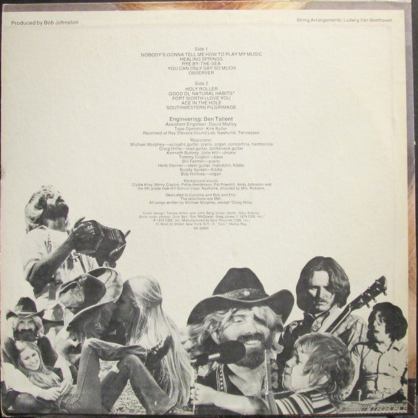 Michael Martin Murphey : Michael Murphey (LP, Album)
