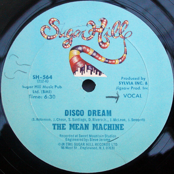 The Mean Machine : Disco Dream (12")