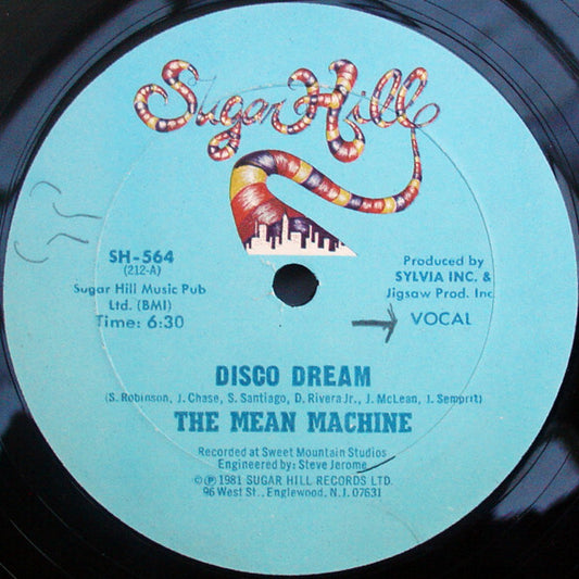 The Mean Machine : Disco Dream (12")