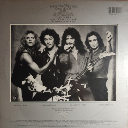 Van Halen : Women And Children First (LP, Album, Win)