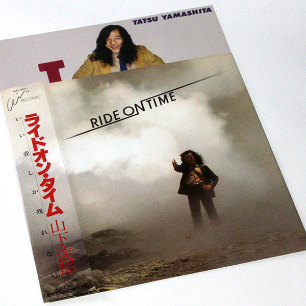 Tatsuro Yamashita = Tatsuro Yamashita : Ride On Time = ライドオン・タイム (LP, Album)