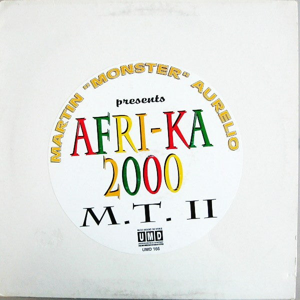 Martin "Monster" Aurelio : Afri-Ka 2000 (M.T.II) (12")