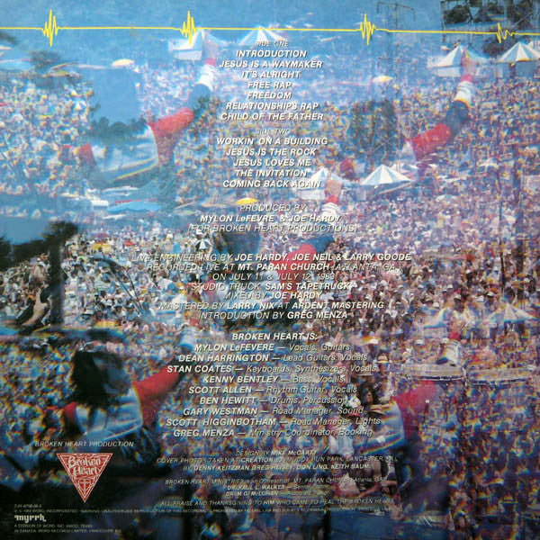 Mylon & Broken Heart : Live Forever (LP, Album)