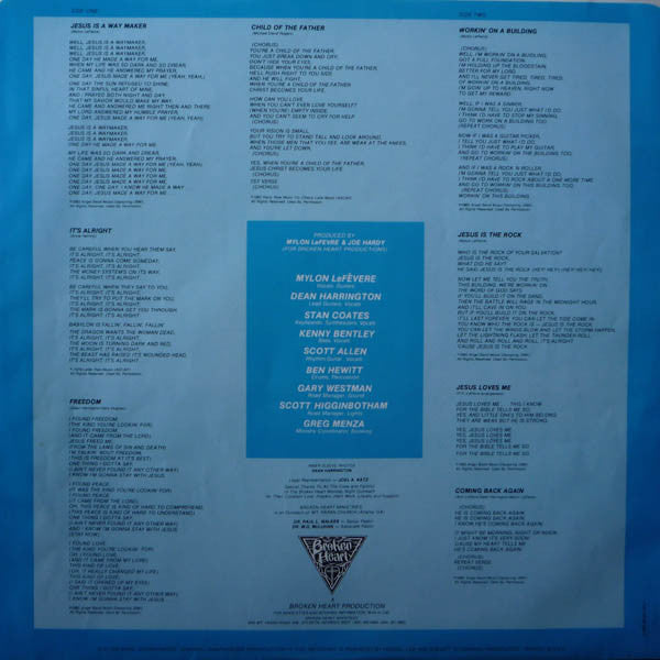 Mylon & Broken Heart : Live Forever (LP, Album)