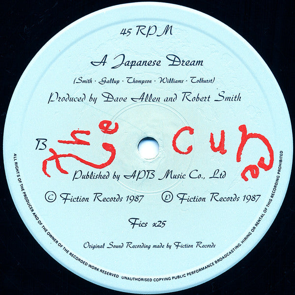 The Cure : Why Can't I Be You? (12" Remix) (12", Single, DMM)