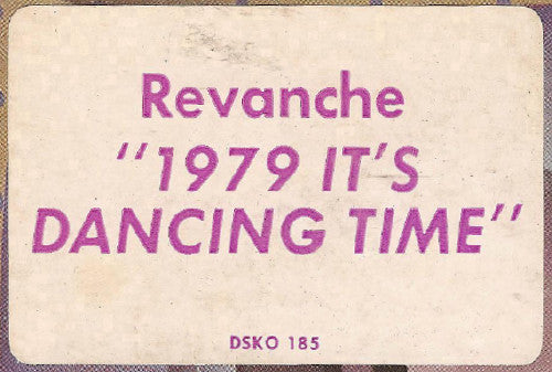 Revanche : You Get High In N.Y.C. / Music Man (12", Promo)