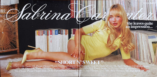 Sabrina Carpenter : Short N' Sweet (Deluxe) (2xLP, Album, Dlx, RP, Whi)