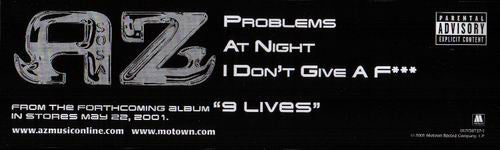 AZ - Problems vinyl record, 12" (Very Good Plus (VG+)) | Lulo Records