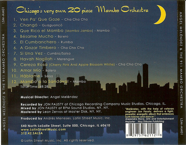 Angel Meléndez And The 911 Mambo Orchestra : Angel Meléndez & The 911 Mambo Orchestra (CD, Album)