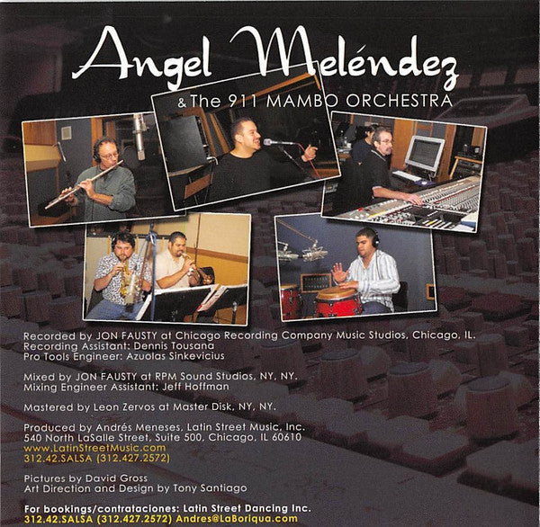 Angel Meléndez And The 911 Mambo Orchestra : Angel Meléndez & The 911 Mambo Orchestra (CD, Album)
