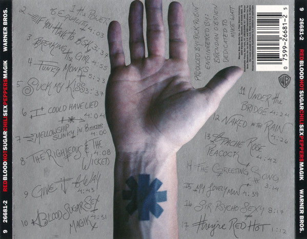 Red Hot Chili Peppers : Blood Sugar Sex Magik (CD, Album, SRC)