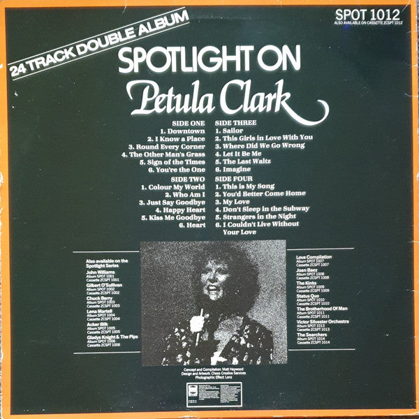 Petula Clark : Spotlight On Petula Clark (2xLP, Comp)