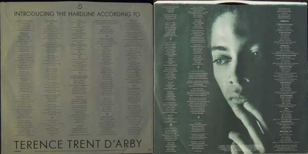 Terence Trent D'Arby : Introducing The Hardline According To Terence Trent D'Arby (LP, Album, RE, Car)
