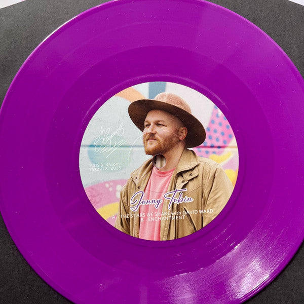 Jonny Tobin : The Stars We Share / Enchantment (7", Ltd, Pur)