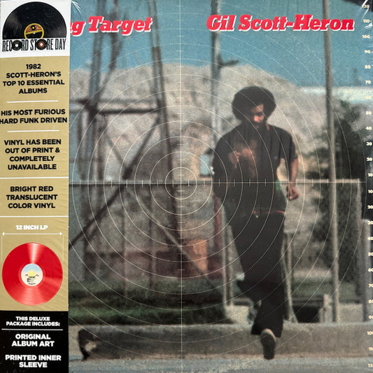 Gil Scott-Heron : Moving Target (LP, Album, RSD, M/Print, RE, Red)