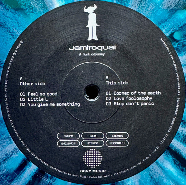 Jamiroquai : A Funk Odyssey (2xLP, Album, RSD, Ltd, RE, RP, Blu)