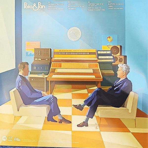 Polo & Pan : 22:22 (2xLP, Album, Bla)