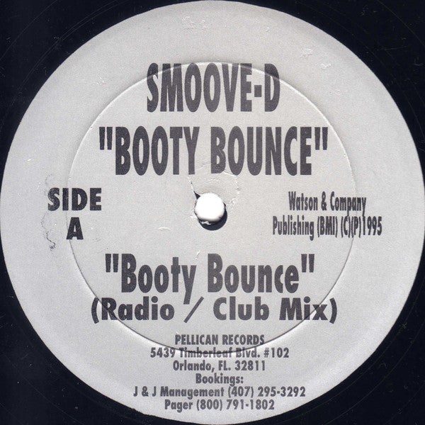Smoove D : Booty Bounce (12")
