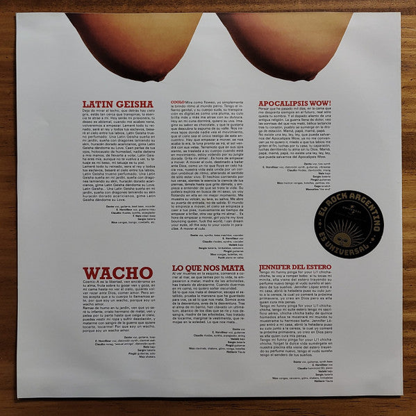 Illya Kuryaki & The Valderramas : Leche (LP, Album, Whi)