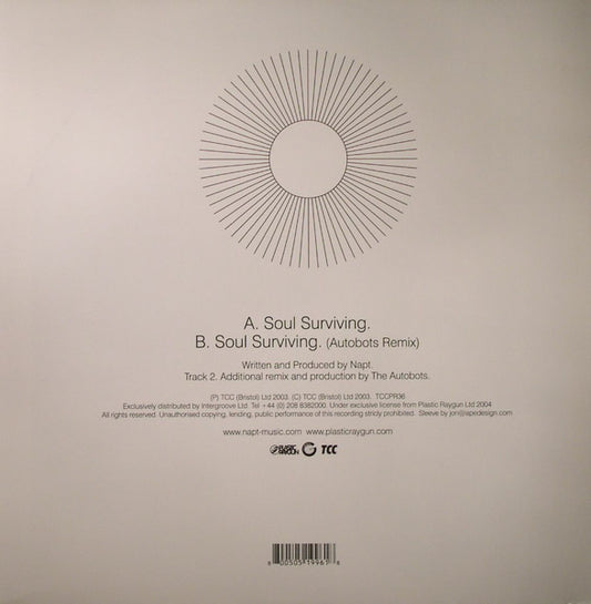 Napt - Soul Surviving vinyl record, 12" (Very Good Plus (VG+)) | Lulo Records