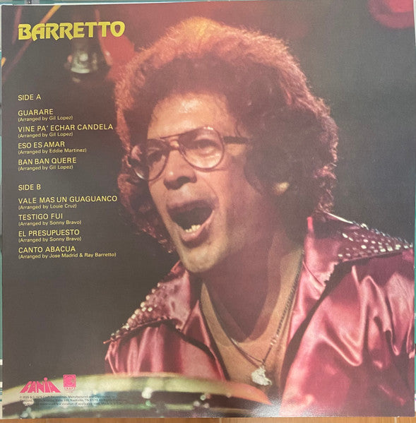 Ray Barretto : Barretto (LP, Album, RE, RM)