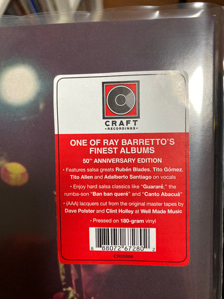 Ray Barretto : Barretto (LP, Album, RE, RM)