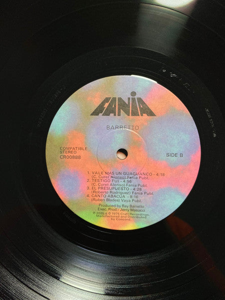 Ray Barretto : Barretto (LP, Album, RE, RM)