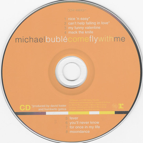 Michael Bublé : Come Fly With Me (CD, Album + DVD-V, NTSC)