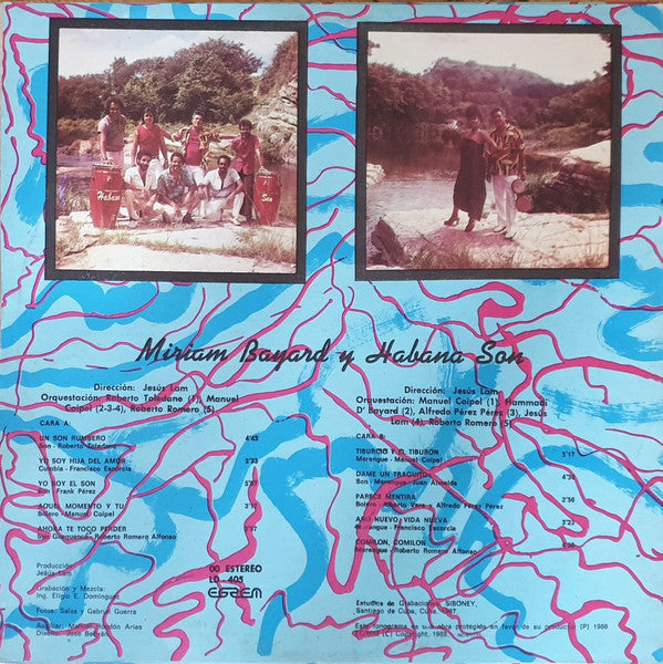 Miriam Bayard Y Habana Son* : La Mulata Caribeña (LP)