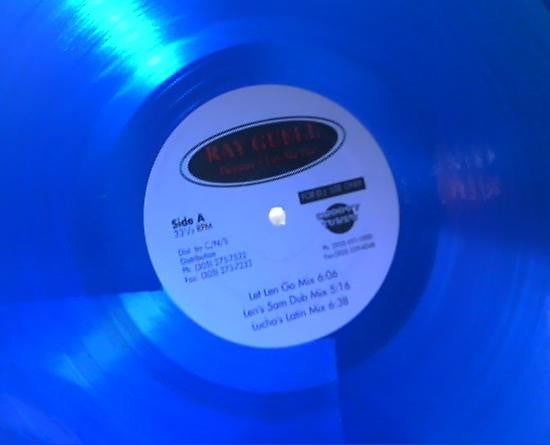 Ray Guell : Déjame / Let Me Go (12", Blu)
