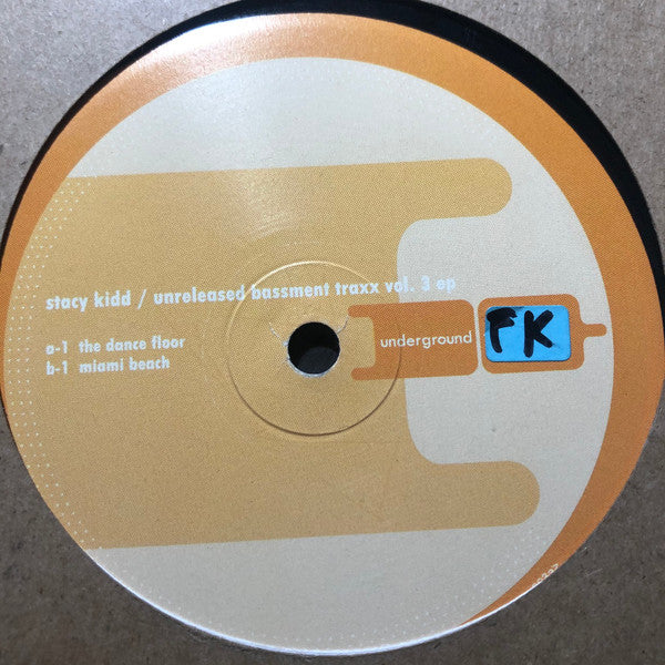 Stacy Kidd : Unreleased Basement Traxx Vol. 3 EP (12", EP)