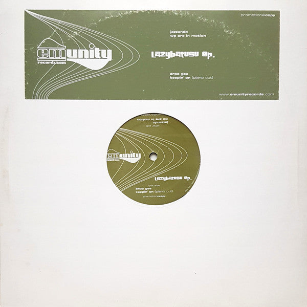 Lazybatusu : Lazybatusu EP (12", EP, Promo)