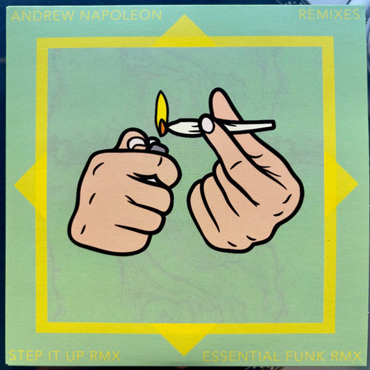 Andrew Napoleon (2) : Step It Up RMX / Essential Funk RMX (7", Ltd, Gre)
