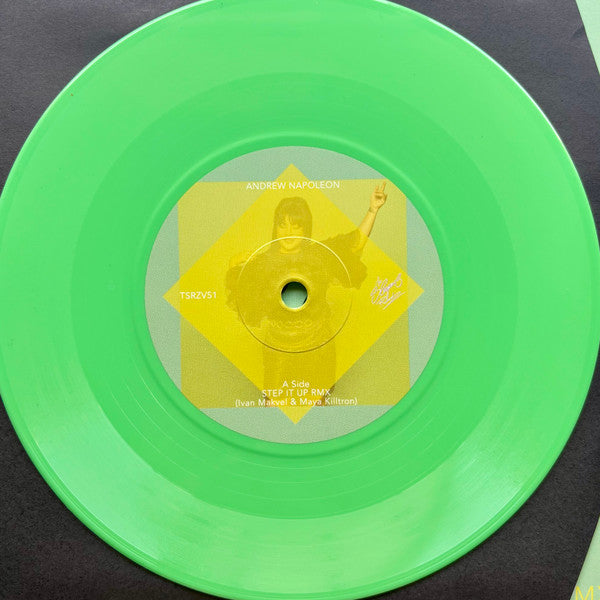 Andrew Napoleon (2) : Step It Up RMX / Essential Funk RMX (7", Ltd, Gre)