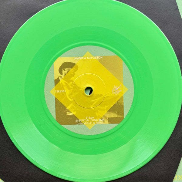 Andrew Napoleon (2) : Step It Up RMX / Essential Funk RMX (7", Ltd, Gre)