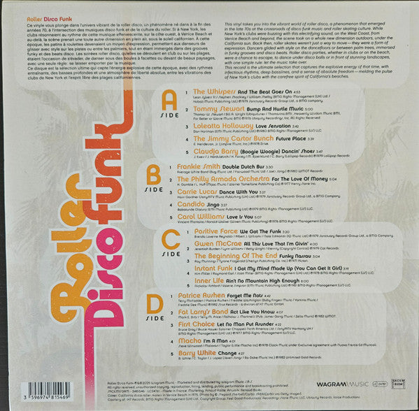 Various : Roller Disco Funk (2xLP, Comp)