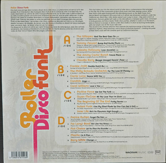 Various - Roller Disco Funk vinyl record, 2xLP (Mint (M)) | Lulo Records