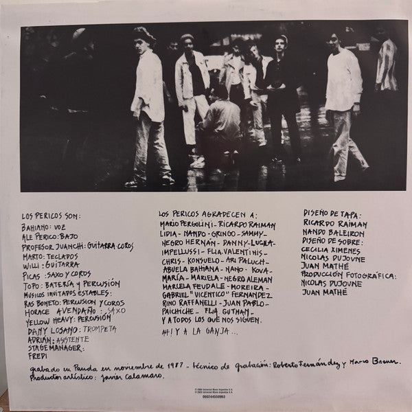 Los Pericos : Los Pericos (LP, Album)