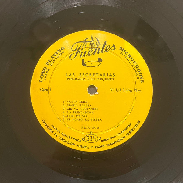 Peñaranda Y Su Conjunto : Las Secretarias (LP, Album, Mono, RE)