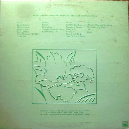 Stevie Wonder - Stevie Wonder's Journey Through The Secret Life Of Plants vinyl record, 2xLP (Very Good Plus (VG+)) | Lulo Records
