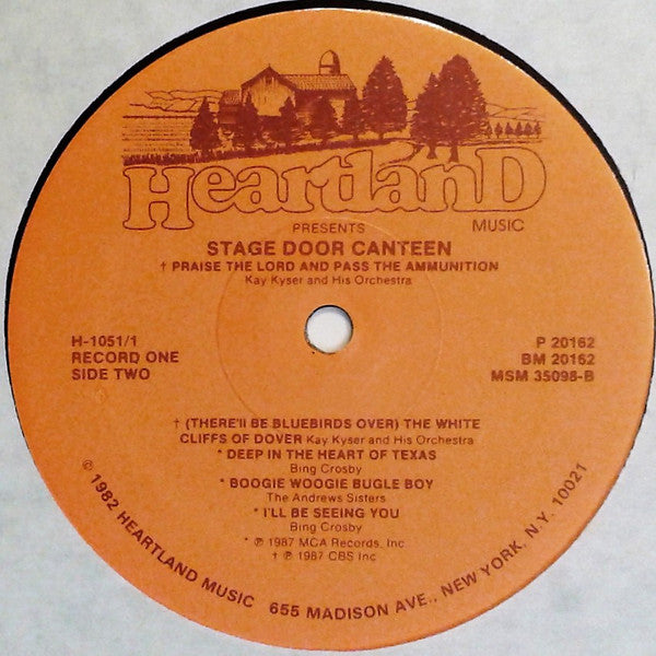 Various : Stage Door Canteen (4xLP, Comp)