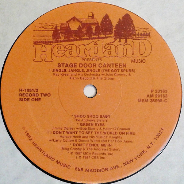Various : Stage Door Canteen (4xLP, Comp)