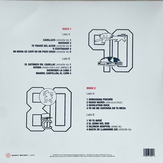 Los Fabulosos Cadillacs : Vasos Vacíos (2xLP, Comp, RE)