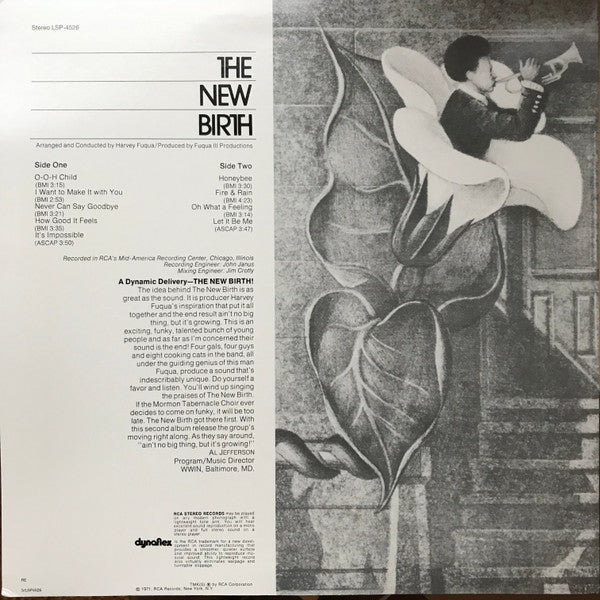 New Birth : Ain't No Big Thing, But It's Growing (LP, Album, RE)