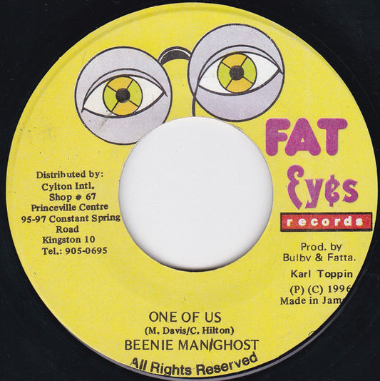 Beenie Man / Ghost (6) : One Of Us (7")