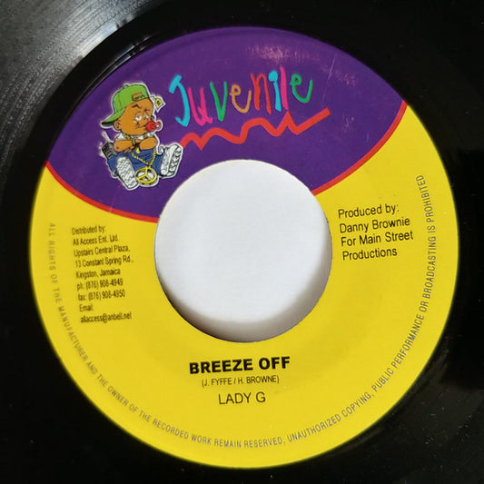 Lady G : Breeze Off (7", RP)