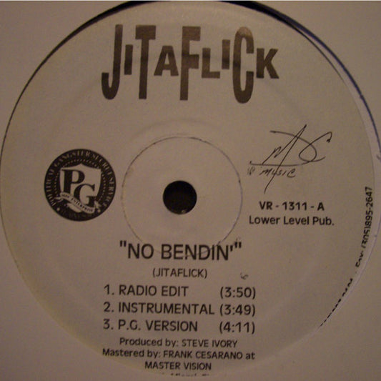 Jitaflick : No Bendin' (12")